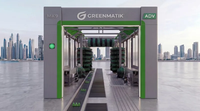 Túnel de lavado MATIK'S gama ADVAN (Greenmatik)