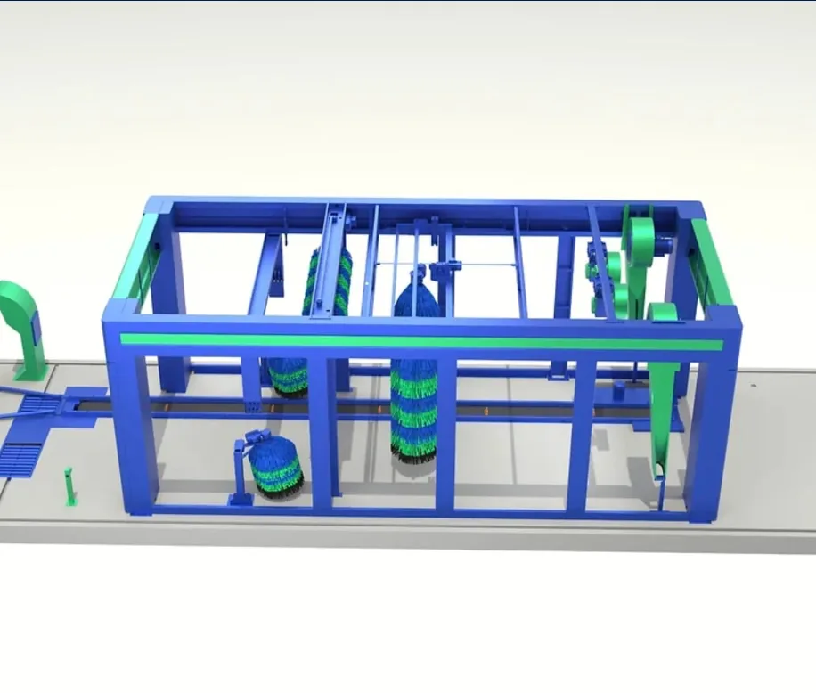 Túnel MATIK'S MK5 — vista posterior con modulo de secado